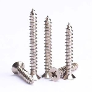 Tornillos de Cabeza Plana Cruzada de Acero Inoxidable M2-M12 de Tamaño Completo, Fabricados en Fábrica, en Grandes Cantidades Compra al por Mayor de Tornillos de Fijación. - Product Image 3