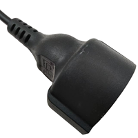16A 250V IEC C14 Stecker auf EU Schuko Buchse Kurzes Verlängerungskabel, 3-adriges H05VV-F Kabel für PDU, USV