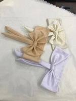 Housse de chaise universelle, nœuds et rubans pour mariage