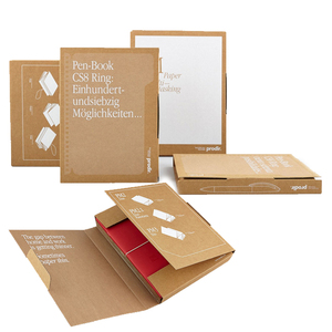 Versandkarton mailer box spedizione cartone ondulato scatola di spedizione emballage cartone logo personalizzato per imballaggio di libri wrap postal - Product Image 1