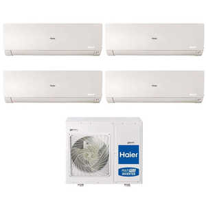 Climatizador Acondicionado Haier Quadri Split Inverter serie FLEXIS PLUS WHITE 12 + 12 + 12 + 12 con 4U85S2SR3FA, Wi-Fi Integra a través de la línea de corriente de la parte de la cara - Product Image 1