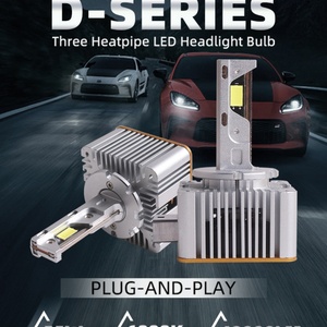 Sanvi New D Series D2S D4S LED Headlight Bulbs 1:1 D1S D3S D8S HID Bulbs Xenon Lamp Auto <b>Lights</b> With Fan <b>Plug</b> and Play - Product Image 6