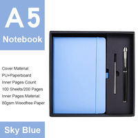 Carnet de Notes Agenda Rigide A5 en Cuir PU avec Bande Élastique, Personnalisé sur Mesure avec Logo