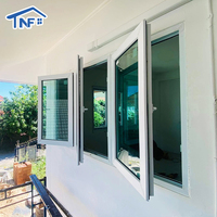 Ventanas de Aluminio con Rotura de Puente Térmico para Canadá y EE. UU., Ventanas de Aluminio con Doble y Triple Acristalamiento de Alta Eficiencia Energética para Villas