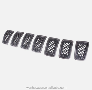 Set 7 Pezzi Inserti Griglia Anteriore per <span class=keywords><strong>Cherokee</strong></span> 2019+ <span class=keywords><strong>Nero</strong></span> Lucido 6AZ88XS9AB 6AZ88XS9 60931400 - Product Image 6