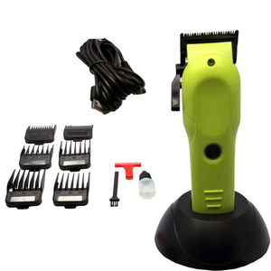 Tondeuse à cheveux professionnelle de haute qualité à vitesse réglable avec 6 limitateurs, autonomie de 4,5 heures, pour barbier - Product Image 5