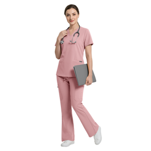 Ropa Deportiva Flare Scrubs, Tela Suave y Transpirable, Ropa Deportiva Profesional para Mujer, Estilo Activo Increíble 42332 - Product Image 1