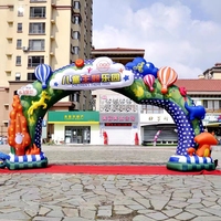 Ballons publicitaires gonflables soufflés à l'air Arch Man Promotion Event Balloons for Sale