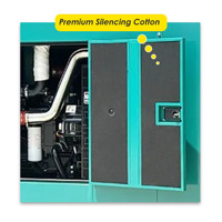 Générateur diesel silencieux 500 KVA 400 KW personnalisé pour les opérations domestiques et minières Onduleur insonorisé avec options de fréquence ATS 60Hz