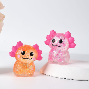 Juguete Blandito de Maltosa Salamandra con Purpurina, Juguete Sensorial de TPR de Compresión Lenta para Aliviar el Estrés, para Niños y Adultos - Product Image 2