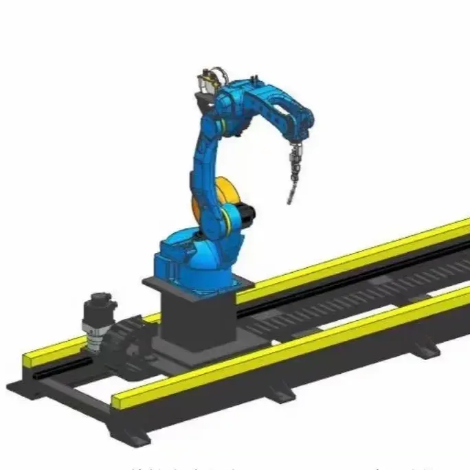 الذكاء التلقائي الصناعي لحام MIG / TIG الذراع الآلية الروبوتية 6 محور الآلة لحام بالليزر