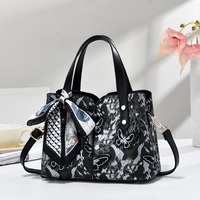 Sac à main pour femme de style chinois moderne, design de niche haut de gamme, sac bandoulière polyvalent décontracté, forme carrée, en polyester