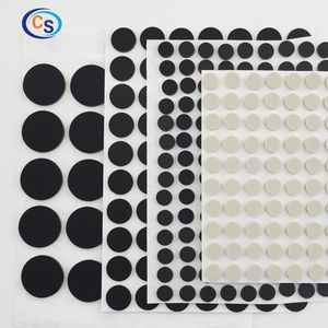 Alfombrilla Antideslizante de Silicona, Amortiguador, Moldura Antideslizante Cuadrada, Autoadhesiva, Ecológica, para Computadoras Portátiles, Teclados, Calculadoras, Monitores - Product Image 2
