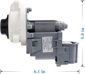 ปั๊มระบายน้ำสำหรับอ่างน้ำวนเครื่องซักผ้า W10276397 - Product Image 2