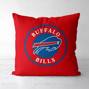 New football Super Bowl team logo high quality BUFFALO BILLS pillow cover American football football logo pillow fan gift