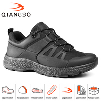 Chaussures de travail légères imperméables avec logo personnalisé OEM, résistantes aux perforations, tige en KPU, antidérapantes, chaussures d'entraînement pour hommes, chaussures de sécurité