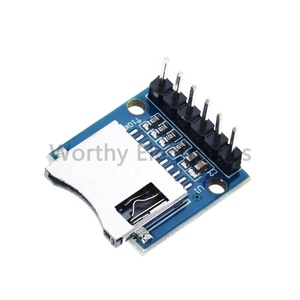 ชิ้นส่วนอิเล็กทรอนิกส์วงจรรวมแผงวงจรแปลงการ์ด SD ขนาด3.3V มินิการ์ดโมดูลเครื่องอ่านการ์ด TF - Product Image 3