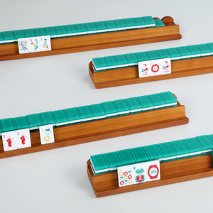 Fichas de Mahjong Americanas de Acrílico Verde Navideño, en Stock y Envío Rápido - Product Image 6