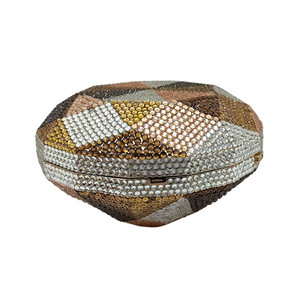 Women Luxury 3D Diamond Rhinestone Evening Bag Dazzling Crystal Clutch <b>Purse</b> <b>Cute</b> Handbag for Dates Christmas Party - Product Image 3