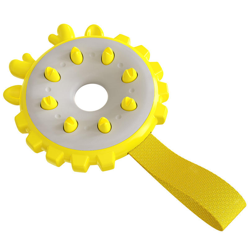 Energy Ring Dog Chewing Toy (Yellow)