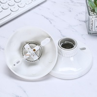 Grand support de lampe en céramique E27 de 115 mm, base large, fonction anti-chute, économie d'énergie, 220 V, garantie 1 an, style à vis, fabriqué en plastique