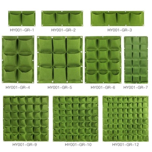 Sacs de <span class=keywords><strong>plantation</strong></span> verticaux à suspendre au mur, poches de culture pour plantes vertes, sacs de <span class=keywords><strong>plantation</strong></span> verticaux pour fournitures de jardin - Product Image 2