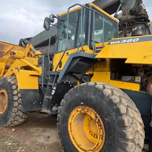 Chargeuse compacte d'occasion Komatsu WA380-6 du Japon, diesel, 0-2000 heures, 3800 kg, inspection vidéo du moteur et rapport fourni - Product Image 2