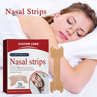 Patchs nasaux Huainan Hall Care : Solution sûre et sans médicament pour le sommeil, anti-ronflement, améliore la respiration, soulage la congestion nasale
