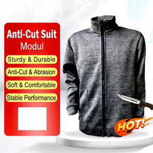 High Quality Anti-Cut <b>Fire</b> Protection Safety <b>Clothing</b> 800C Heat <b>Resistance</b> Slim Fit HPPE Material Level Protection - Product Image 1