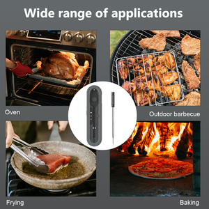 2024 CHAUDE Meilleure Vente Cuisine <span class=keywords><strong>Sans</strong></span> <span class=keywords><strong>Fil</strong></span> Smart Food <span class=keywords><strong>Thermomètre</strong></span> Bbq <span class=keywords><strong>Thermomètre</strong></span> <span class=keywords><strong>À</strong></span> <span class=keywords><strong>Viande</strong></span> Numérique Pour La Cuisson - Product Image 3