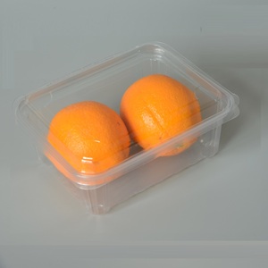 Caja de plástico PET para ensaladas, zumo de frutas, para Sushi, Pizza, fideos, zumo, envasado de alimentos, caja de Blíster - Product Image 1
