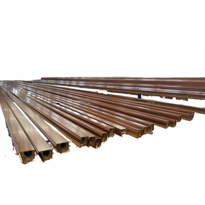 NT cina famosa fabbrica di alta qualità in legno colore di alluminio profilo estrusione finestre a battente telaio di taglio personalizzato per <span class=keywords><strong>Asia</strong></span> - Product Image 1