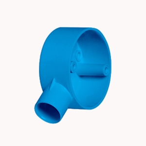 Boîte de jonction ignifuge unidirectionnelle en PVC bleu de marque AC, résistante à la combustion, pour connecteur de tuyau électrique de 20 mm à 50 mm - Product Image 6