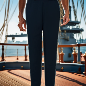 Pantalon sur mesure pour homme, costume de cosplay médiéval gothique, taille élastique, polyester/coton, grande taille 3XL - Product Image 2