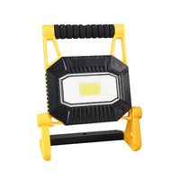 Lampe de travail portable LED COB 1600LM 20W, IP65, rechargeable, pliable, pour réparation automobile d'urgence, garage