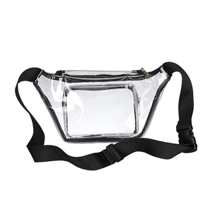 Sac banane transparent en PVC imperméable pour activités de plein air, course à pied, sport, pour femmes et hommes - Vente flash - Product Image 3