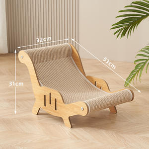 Tiragraffi per gatti; Letto per gatti; Giocattoli per gatti durevoli; Asse per artigli di gatto; Forniture per animali antigraffio e senza spargimento; Lettino per gatti - Product Image 6