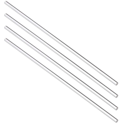 OLEG High Quality Round Cast Acrylic Sticks Clear Acrylic Rods