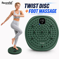 Equipo de Ejercicio Cardiovascular para Hacer Ejercicio en Casa, Entrenador de Cintura Giratorio, Entrenador Personal de Fitness, Tabla de Masaje con Acupresión