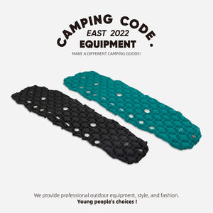 WLLHIKE <span class=keywords><strong>Tapis</strong></span> <span class=keywords><strong>de</strong></span> nuit gonflable pour randonnée en plein air et <span class=keywords><strong>camping</strong></span> avec coussin <span class=keywords><strong>de</strong></span> premiers soins réfléchissant en code Morse <span class=keywords><strong>Tapis</strong></span> <span class=keywords><strong>de</strong></span> <span class=keywords><strong>sol</strong></span> portable et étanche à l'humidité - Product Image 2