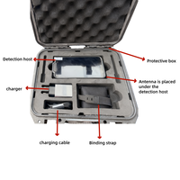 Détecteur de drones portable, détection radio UAV 100-6000 MHz, détection et localisation FPV 3 km, dispositif C-UAV portable, alarme précoce