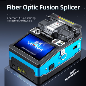 FTTH sợi quang hàn 7 giây nối máy sợi quang Fusion splicer FS-60F sử dụng cho công cụ mạng cho SM sợi cáp - Product Image 2