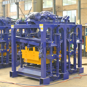 <strong>QTJ4-40B</strong> Automatic <strong>Interlocking</strong> Brick Machine for Cement High Efficiency Brick <strong>Production</strong> <strong>Line</strong> - Product Image 2
