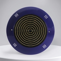 Lumière LED de piscine murale étanche IP68 en ABS bleu avec télécommande