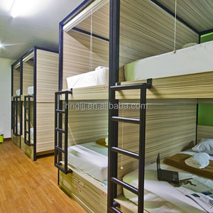 Capsule de sommeil élégante et stable, idéale pour appartement étudiant, hôtel capsule, <span class=keywords><strong>auberge</strong></span> de jeunesse, dortoir <span class=keywords><strong>du</strong></span> personnel, logement. - Product Image 4
