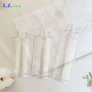 Lz Gói Cổ 3.3Oz 4Oz 5Oz Trắng Nắp Rõ Ràng Rỗng Lotion Phun Chai Biểu Tượng Tùy Chỉnh Cơ Thể Chai Dầu Với Bơm - Product Image 5