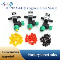 Buse de pulvérisation agricole plate de qualité supérieure, à fixation rapide, pour pesticides, avec connecteur de tuyau de 12 mm, directement de l'usine