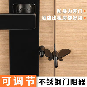 Cerradura de Seguridad para Puerta de Baño de Aleación de Zinc para Mayor Seguridad y Privacidad, Diseño Portátil - Product Image 3