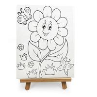Cadre en bois de pin en gros, kit d'art de dessin DIY personnalisé, impression numérique, tailles sur mesure pour la peinture des enfants, marque SHENGCHENG OEM/ODM