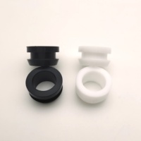 Clips de protection de câble non toxiques écologiques de 8mm œillets en silicone pour la gestion des câbles